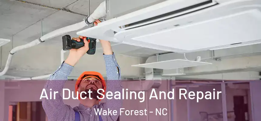  Air Duct Sealing And Repair Wake Forest - NC